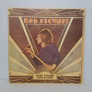 Vtg 1971 Vinyl Rod Stewart LP Record Gatefold